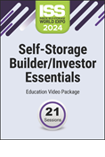 Self-Storage Builder/Investor Essentials 2024 Education Video Package